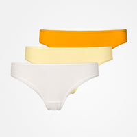 Brazilian Slips - Unterhosen - Mix (Orange/Gelb/Creme)