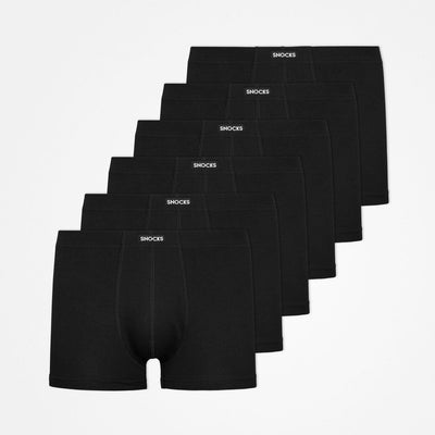 Retro Boxershorts - Unterhosen - Schwarz