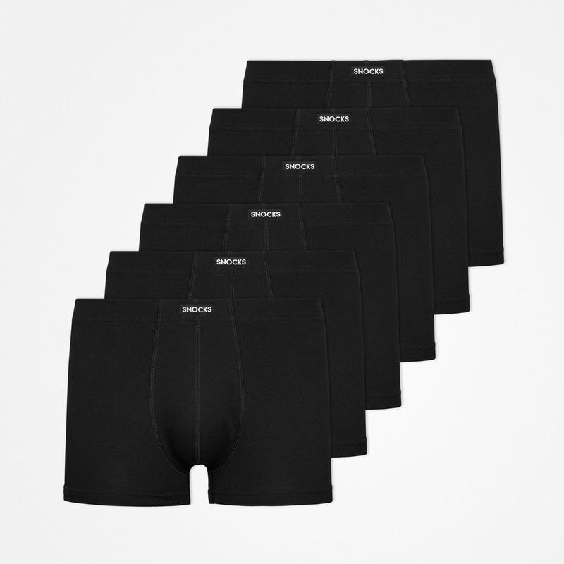 Retro Boxershorts - Unterhosen - Schwarz