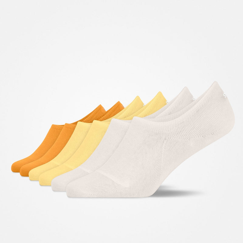 Füßlinge - Socken - Mix (Orange/Gelb/Creme)