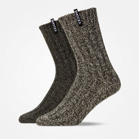 Norweger Socken - Socken - Mix (Olive)