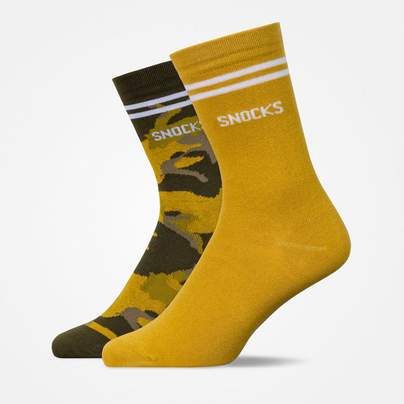 Hohe Sportsocken mit Streifen Camouflage Special - Socken - Mix (Camouflage)