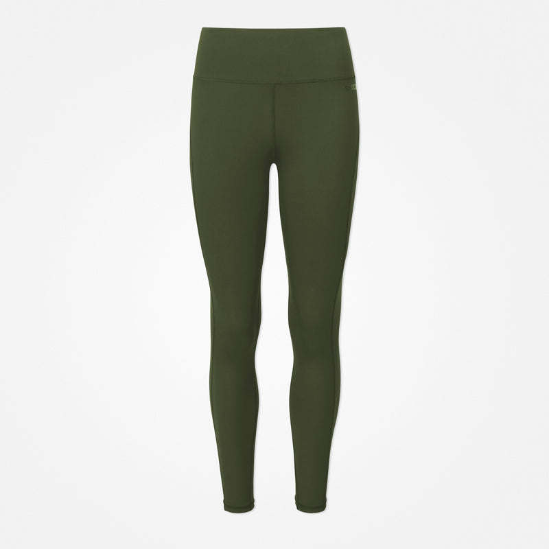 High Waist Leggings - Hosen - Olive