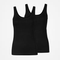 Damen Tank Tops - Oberteile - Schwarz