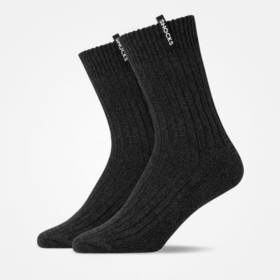 Wollsocken - Socken - Dunkelgrau